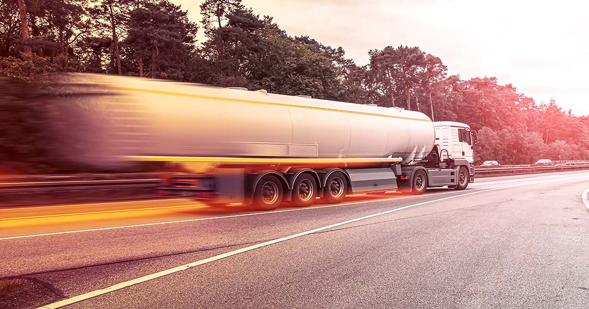 Commercial Gasoline Delivery Truck in Western MA