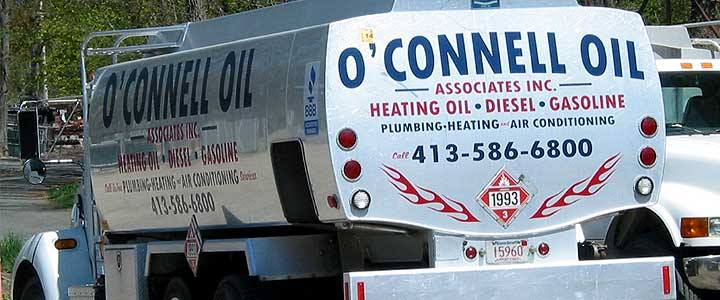 O'Connell Heating Oil Delivery Truck in Western MA